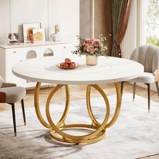 Round Dining Table for 4