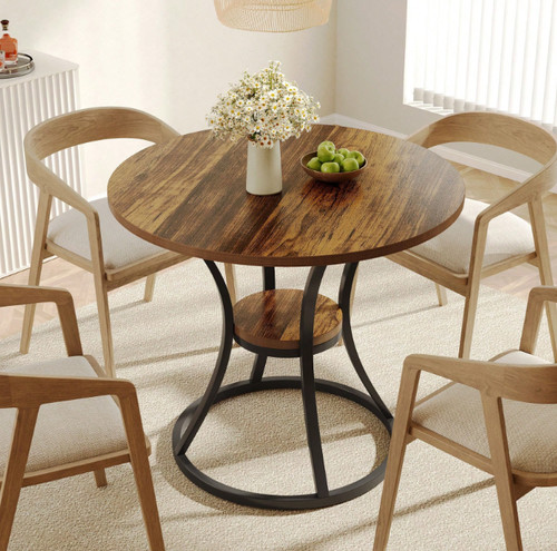 Round dining table - round, 2-4