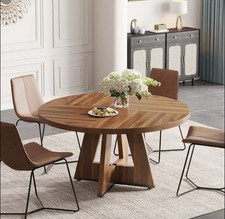 Farmhouse Round Dining Table