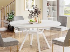 Round Dining Table for 6-8