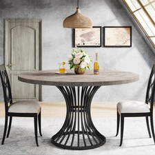Round Dining Table for 4-6
