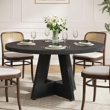 Round Dining Table for 4