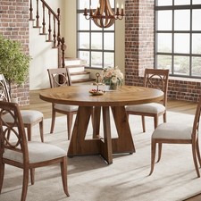 Round Dining Table for 4