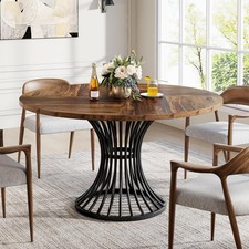 Round Dining Table for 4-6