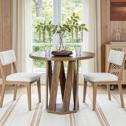 80cm round dining - table, for