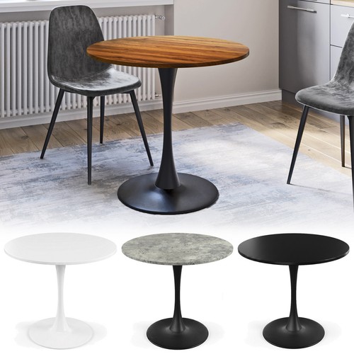Modern 80cm round tulip - tulip, dining