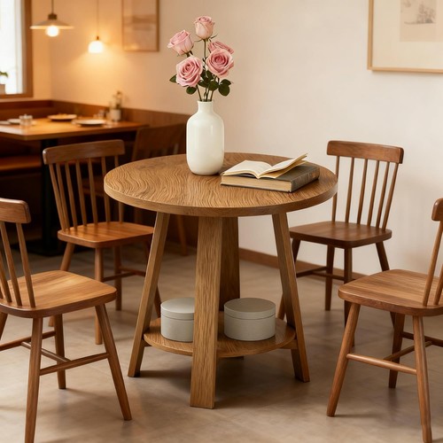 Round dining table for - round, 2